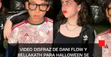 VIDEO Disfraz de Dani Flow y Bellakath para Halloween se viraliza