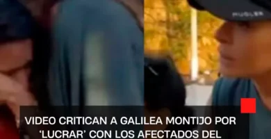 VIDEO Critican a Galilea Montijo por ‘lucrar’ con los afectados del huracán Otis