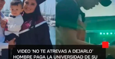 VIDEO ‘No te atrevas a dejarlo’ Hombre paga la universidad de su esposa vendiendo tacos