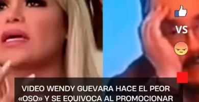 VIDEO Wendy Guevara hace el peor «oso» y se equivoca al promocionar marca, al estilo Pedrito Sola