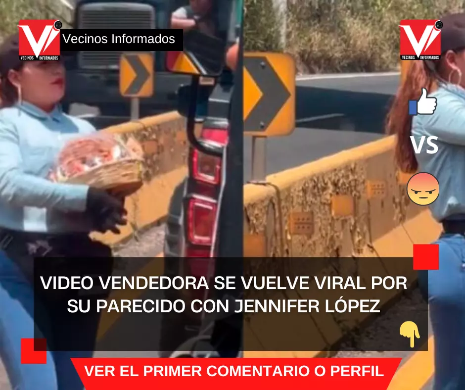 VIDEO Vendedora se vuelve viral por su parecido con Jennifer López