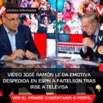 VIDEO José Ramón le da emotiva despedida en ESPN a Faitelson tras irse a Televisa