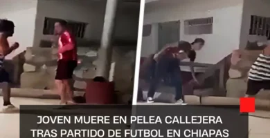 Joven muere en pelea callejera tras partido de futbol