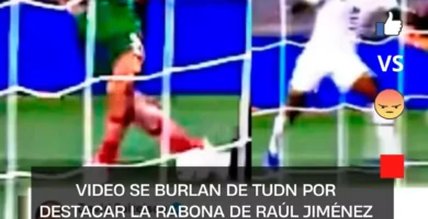 VIDEO Se burlan de TUDN por destacar la rabona de Raúl Jiménez