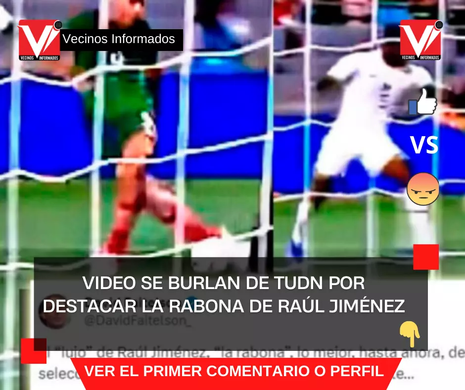 VIDEO Se burlan de TUDN por destacar la rabona de Raúl Jiménez