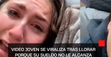 VIDEO Joven se viraliza tras llorar porque su sueldo no le alcanza para un Starbucks