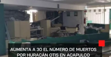 Aumenta a 30 el número de muertos por huracán Otis en Acapulco