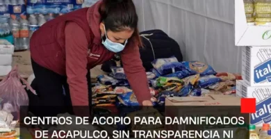 Centros de acopio para damnificados de Acapulco, sin transparencia ni vigilancia