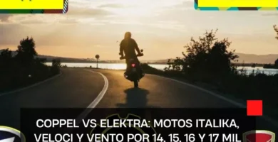 Coppel vs Elektra: Motos Italika, Veloci y Vento por 14, 15, 16 y 17 mil pesos con PROMOCIÓN