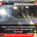 VIDEO | Captan a ladrón robando la bicicleta de una niña en Tecámac
