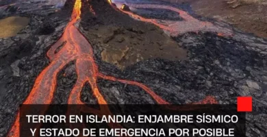 Terror en Islandia: enjambre sísmico y estado de emergencia por posible erupción de volcán (VIDEO)