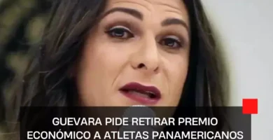 Ana Guevara pide retirar premio económico a atletas panamericanos y darlo a damnificados