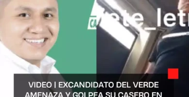 VIDEO | Excandidato del verde amenaza y golpea su casero en Xochimilco