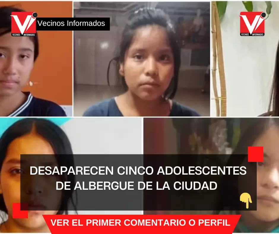 Desaparecen cinco adolescentes de albergue de la ciudad de Chihuahua