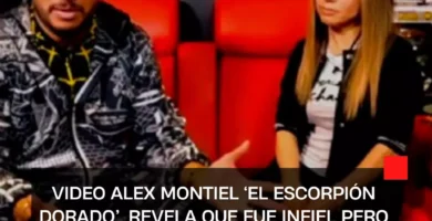 VIDEO Alex Montiel ‘El Escorpión Dorado’, revela que fue infiel pero su esposa estaba de acuerdo