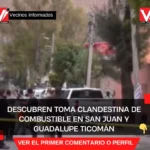 Descubren toma clandestina de combustible en San Juan y Guadalupe Ticomán