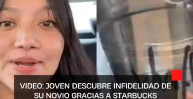 VIDEO: Joven descubre infidelidad de su novio gracias a Starbucks