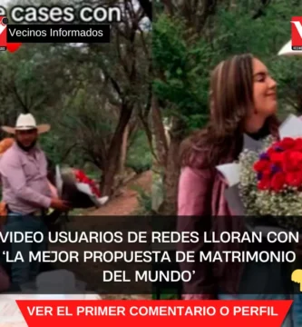 VIDEO Usuarios de redes lloran con ‘La mejor propuesta de matrimonio del mundo’