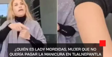 ¿Quién es Lady Mordidas, mujer que no quería pagar la manicura en Tlalnepantla y agredió a una de las trabajadoras?