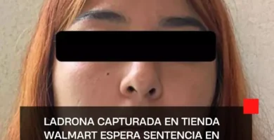 Ladrona capturada en tienda Walmart espera sentencia en Ecatepec