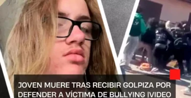 Joven muere tras recibir golpiza por defender a víctima de bullying |VIDEO