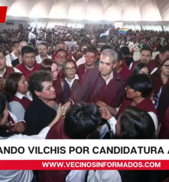 Va Fernando Vilchis por candidatura al Senado; presenta estructura de líderes sociales
