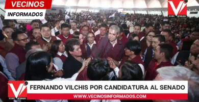 Va Fernando Vilchis por candidatura al Senado; presenta estructura de líderes sociales