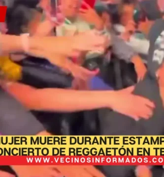 Mujer muere durante estampida en concierto de reggaetón en Texcoco