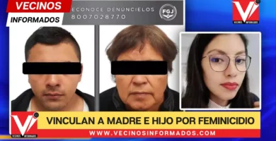 Vinculan a madre e hijo por feminicidio de Mónica Citlalli, maestra de inglés de Ecatepec