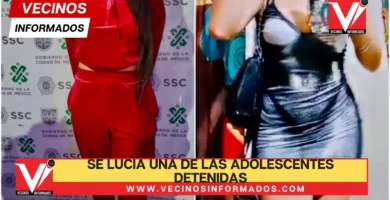 Así se lucía una de las adolescentes detenidas en Tepito; la relacionan con "Los Sinaloas" del barrio bravo