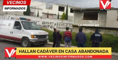 Hallan cadáver en casa abandonada en la capital mexiquense