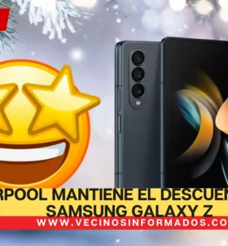 Liverpool mantiene el descuentazo en Samsung Galaxy Z Fold 4 de 256 GB