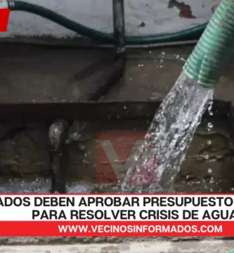 Ecatepec: Diputados deben aprobar presupuesto emergente para resolver crisis de agua
