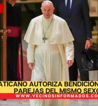 Vaticano autoriza bendición entre parejas del mismo sexo