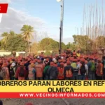 Obreros paran labores en Refinería Olmeca por falta de pago de aguinaldos