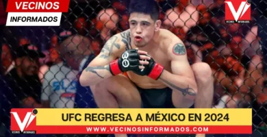 UFC regresa a México en 2024 con pelea estelar de Brandon Moreno