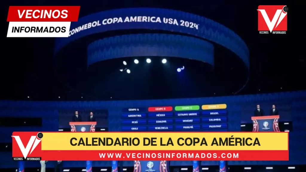 Calendario de la Copa América de Estados Unidos-2024