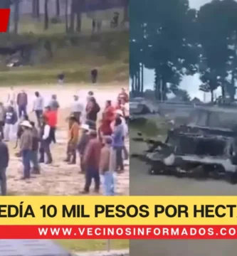 Familia Michoacana pedía 10 mil pesos por hectárea a pobladores de Texcaltitlán: autoridades