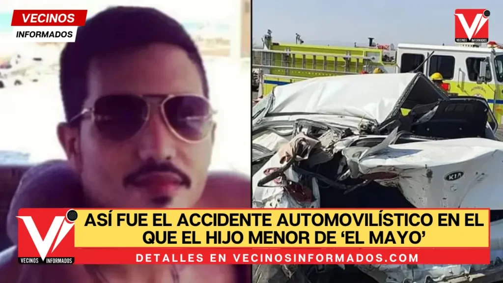 Así fue el accidente automovilístico en el que el hijo menor de ‘El Mayo’ Zambada casi pierde la vida