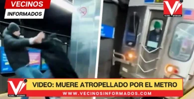 Hombre muere atropellado por el Metro durante pelea en plena estación |VIDEO