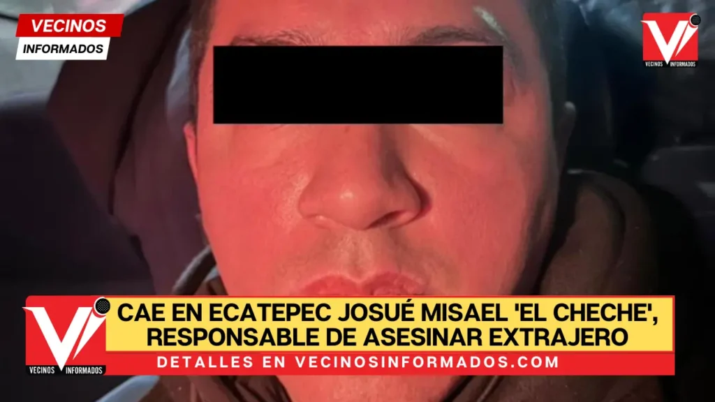 VIDEO | Cae en Ecatepec Josué Misael 'El Cheche', responsable de asesinar a ciudadano de la India