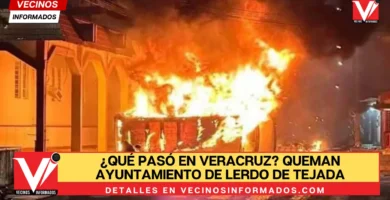 ¿Qué pasó en Veracruz? Queman ayuntamiento de Lerdo de Tejada