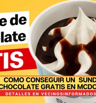 McDonald’s: Sundae de Chocolate GRATIS