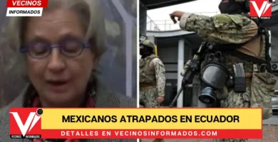 Mexicanos atrapados en Ecuador: Embajada hace cuatro recomendaciones tras conflicto armado