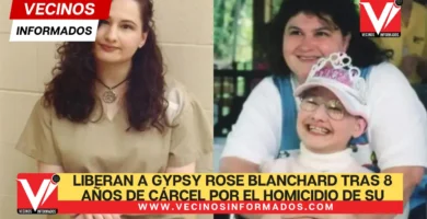 Liberan a Gypsy Rose Blanchard tras 8 años de cárcel por el homicidio de su madre