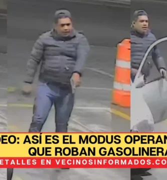 Así es el modus operandi con el que roban gasolineras en solo unos segundos | VIDEO