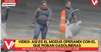 Así es el modus operandi con el que roban gasolineras en solo unos segundos | VIDEO