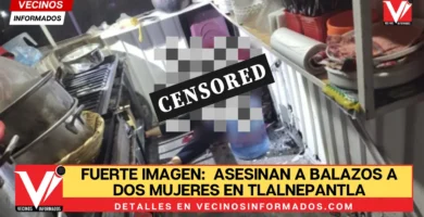 Asesinan a balazos a dos mujeres en Tlalnepantla