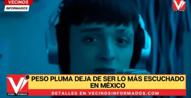 VIDEO ¿Quién fue el cantante que lo superó? Peso Pluma deja de ser lo más escuchado en México