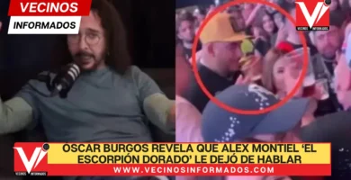 VIDEO: Óscar Burgos revela que Alex Montiel ‘El Escorpión Dorado’ le dejó de hablar y lo bloqueó por exponer su infidelidad